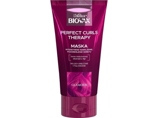 L'BIOTICA_Biovax Glamour Perfect Curls Therapy naamio kiharille ja aaltoileville hiuksille 150ml