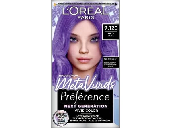 LOR PREFERENS METAVIVIDER 9.120 LILA