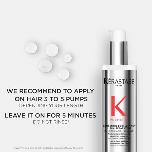 Kérastase Première Concentré Décalcifiant Ultra-Réparateur Pre-Shampoo Treatment 250 ml - Skadat & Behandlat
