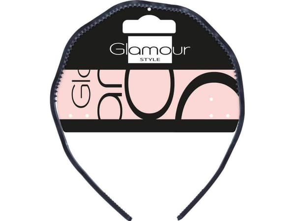 GLAMOUR_Hairband Black