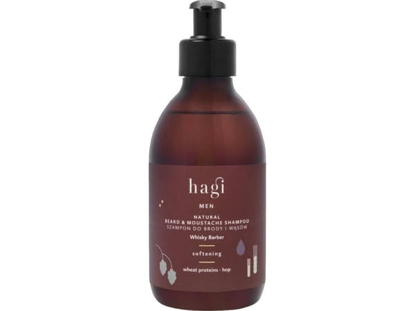Hagi Hagi naturlig parta- ja viikseshampoo Whisky Barber 300ml