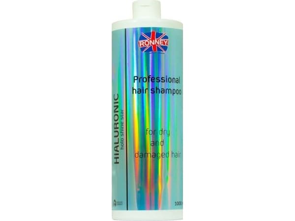 Ronney RONNEY_Hyaluronic Holo Shine Star Ammattimainen hiusshampoo kuiville ja vaurioituneille hiuksille kosteuttava shampoo 1000ml