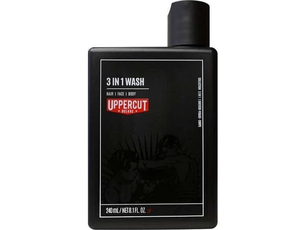 UPPERCUT DELUXE UPPERCUT_3 i 1 vaskesjampo for hår, ansikt og kropp 240ml