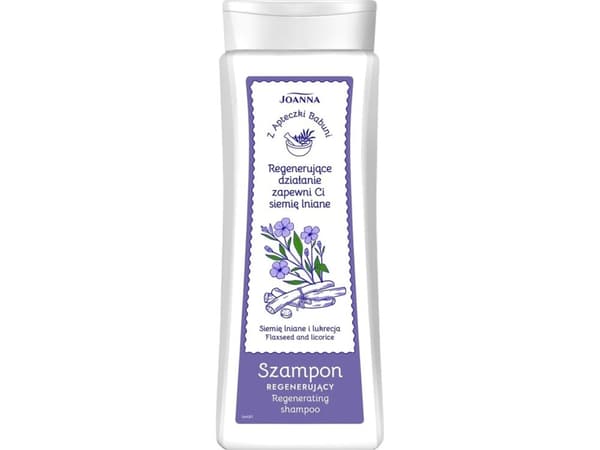 JOANNA_Z Apteczki Babuni hårsjampo Linfrø og lakris 300 ml