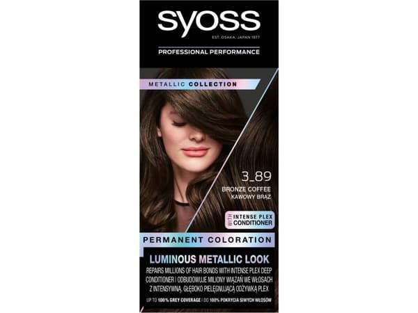 SYOSS_Permanent Coloration permanent hårfarge 3-89 Bronse Coffee