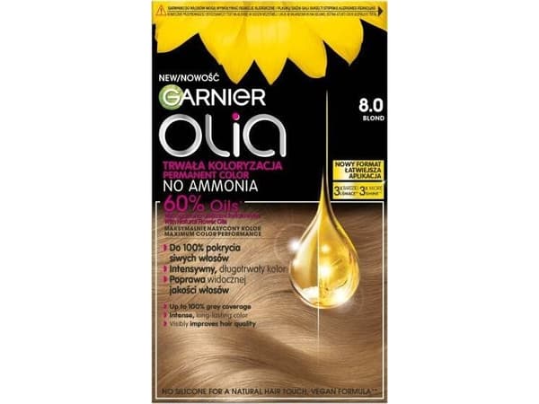 GARNIER Olia Hair dye No. 8.0 Blonde