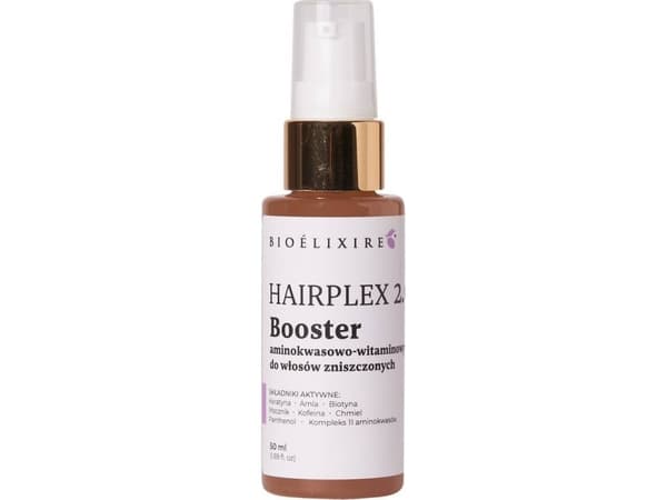 BIOELIXIRE_Hairplex 2.0 Aminohappo-vitamiini tehoste vaurioituneille hiuksille 50ml