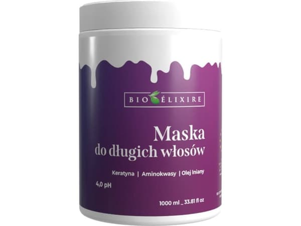 BIOELIXIRE_S Keratiininaamio pitkille hiuksille 1000ml