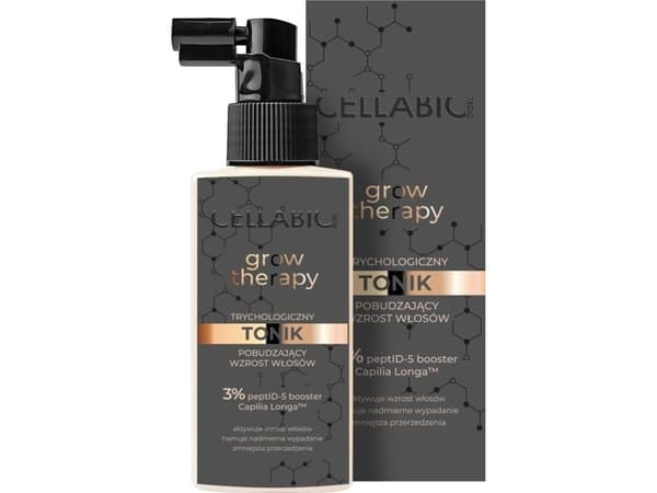 CELLABIC_Tricho Grow Therapy trichologisk tonic stimulerende hårvekst for menn 100ml