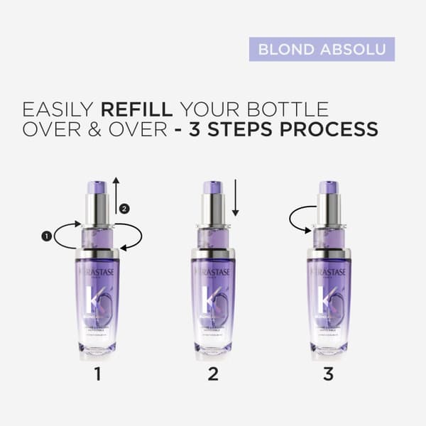 Kérastase Blond Absolu L´Huile Cicagloss Hair Oil Refillable 75ml - Blont & Silver