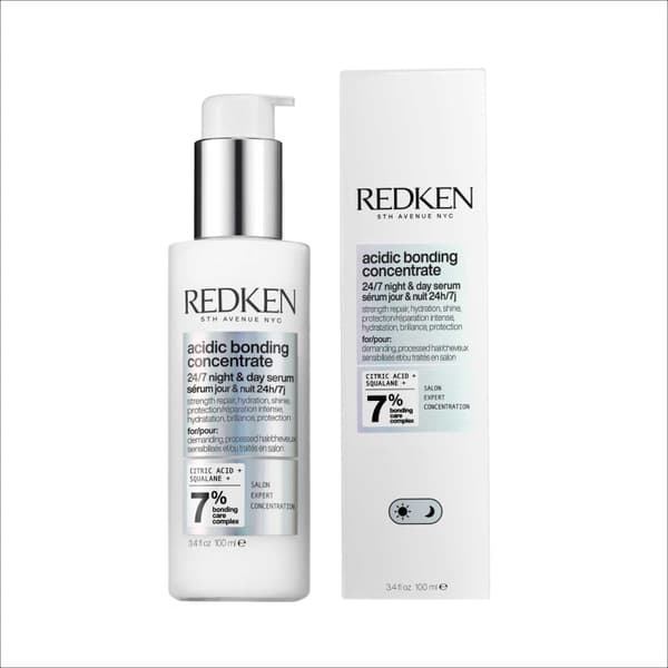 Redken Acidic Bonding Concentrate 24/7 Night & Day Serum 100 ml - Skadat & Behandlat