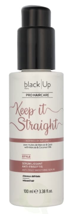 Black Up Keep It Straight Anti Frizz Smoothing Serum 100 ml