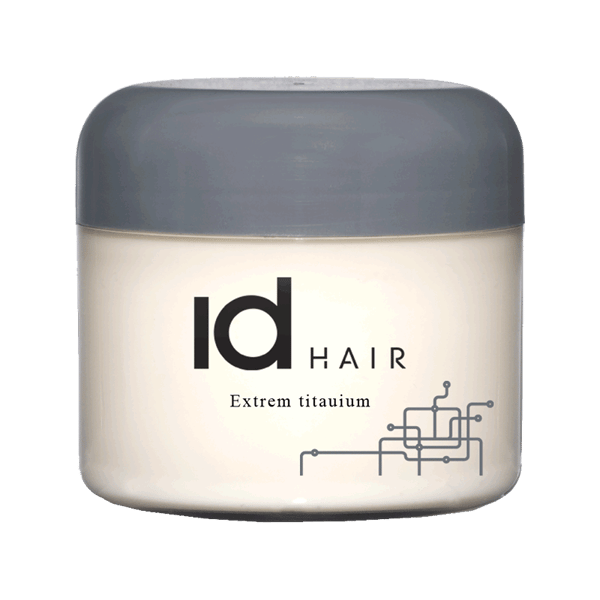 IdHAIR IdHAIR Extreme Titanium Wax 100ml - Vax / Stylingskräm