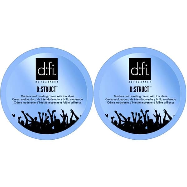 d:fi D:fi d:struct Pliable Molding Creme 2x 150g - Vax / Stylingskräm
