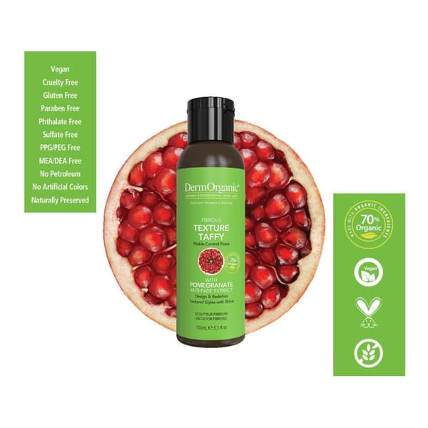 DermOrganic Texture Taffy 150ml - Vax / Stylingskräm
