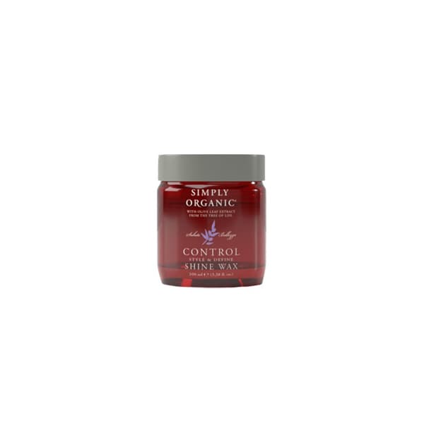 Simply Organic Control Shine Wax 100ml - Vax / Stylingskräm
