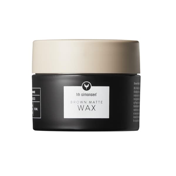 HH Simonsen Brown Matte Clay Wax 90 ml - Vax / Stylingskräm