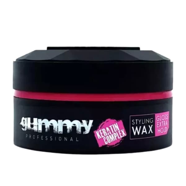 Gummy Professional Styling Wax Gloss Extra Hold 150ml - Vax / Stylingskräm