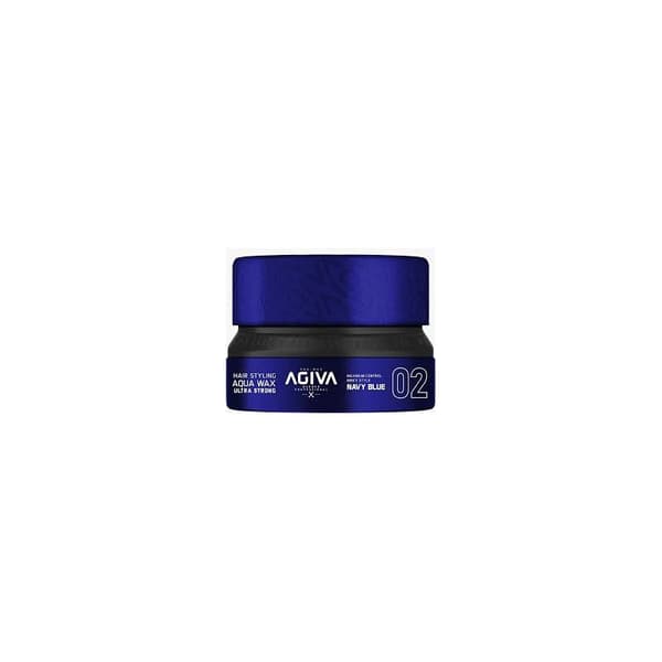 AGIVA 02 Wax Aqua Ultra Strong Blue 155ml - Vax / Stylingskräm