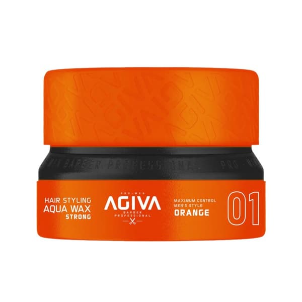 AGIVA 01 Wax Aqua Strong Orange 155ml - Vax / Stylingskräm