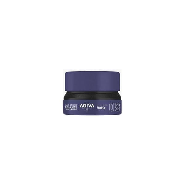 AGIVA 08 Aqua Cool Bright Violet 155ml - Vax / Stylingskräm