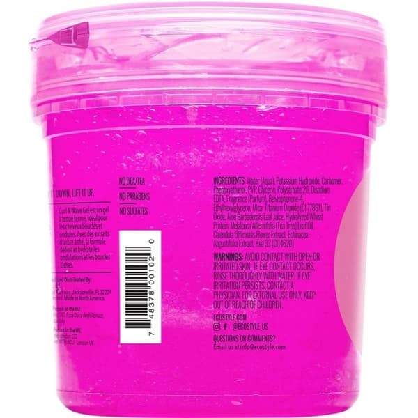 Eco Style Curl & Wave Styling Gel 473ml