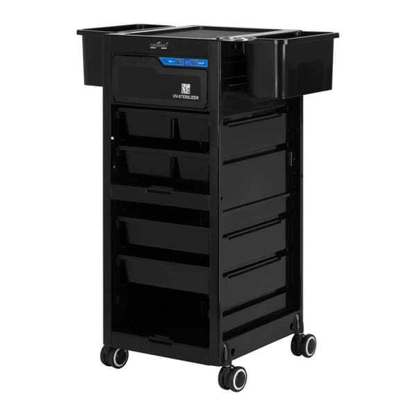 Gabbiano frisørassistent med UV sterilisator 68UV sort