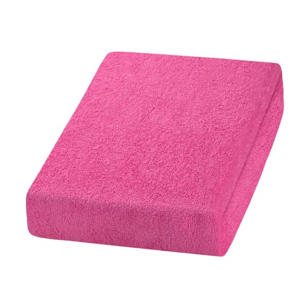 Pink frotté lagen
