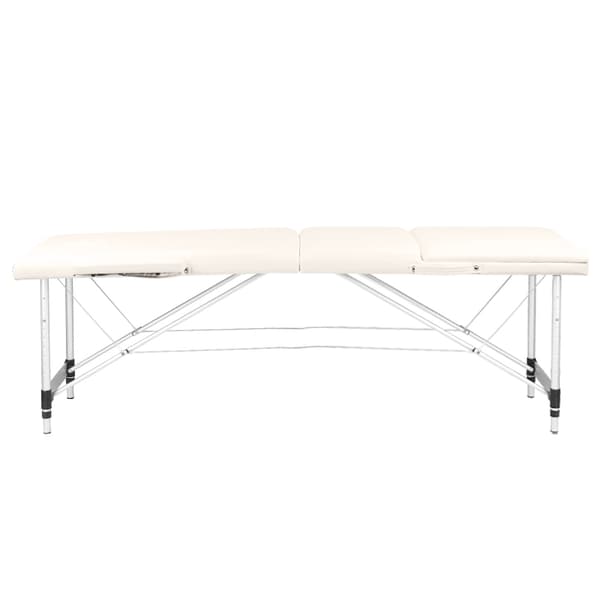 Activ Fizjo 3-segments krämfällbart komfortmassagebord i aluminium