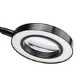 Miniatyrbillede 3 af 6: LED slange ring forstørrelseslampe til skrivebord, sort