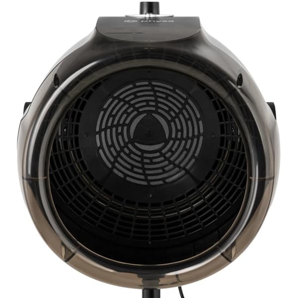 Hjälmfön med jonisering, stående, 70 C, 1000 W - svart