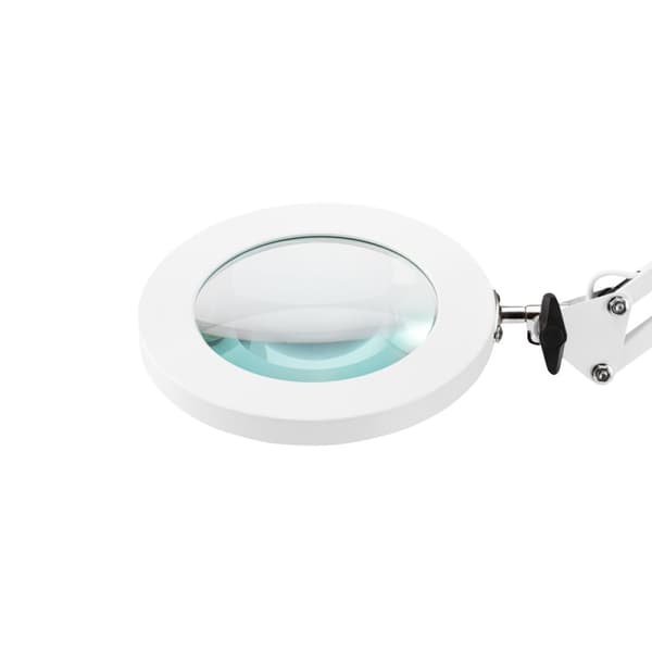 Glow 308 LED suurennuslamppu pöytätasolle, valkoinen USB