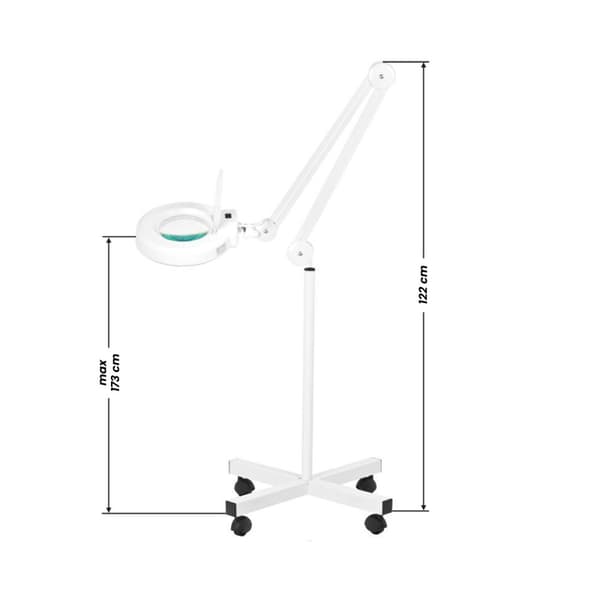 S4 LED lup lampe + stativ