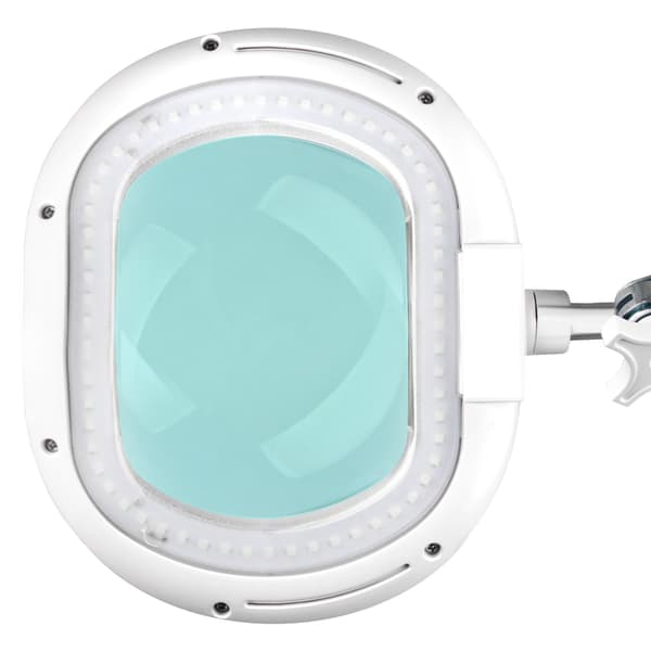 Elegante 6028 60 LED 5D förstoringsglaslampa för justerbar bänkskiva. ljusintensitet