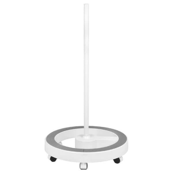 Elegante 801-s LED-verkstadslampa med vit standardstativ
