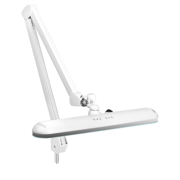 Elegante 801-tl LED verkstadslampa med justerbart stativ. vitt ljusintensitet och färg