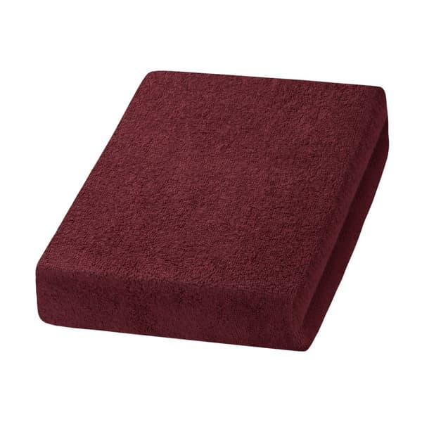 Brun frottéplade