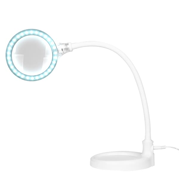 Elegante 2014-2014-2014 förstoringslampa 30 SMD 5D lysdioder med stativ och skrivbordsklämma