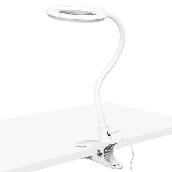 Elegante 2014-2014-2014 förstoringslampa 30 SMD 5D lysdioder med stativ och skrivbordsklämma