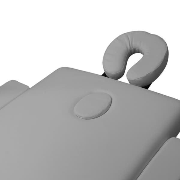 Activ Fizjo komfort fällbart massagebänk i aluminium, 3 segment, grå
