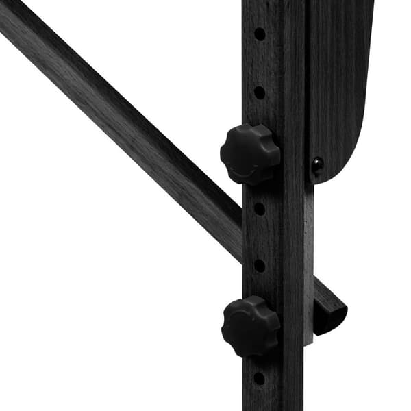 Foldemassagebord, træ, Komfort Activ, Fizjo, 2 segmenter, pink, sort træ