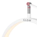 Miniatyrbillede 8 af 11: Glow MX3 behandlingslampe til bordplade hvid