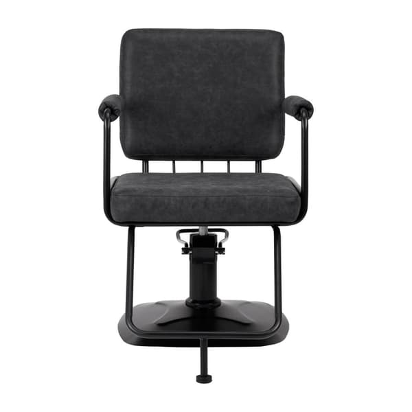 Gabbiano frisørstol Katania Loft Old Leather sort