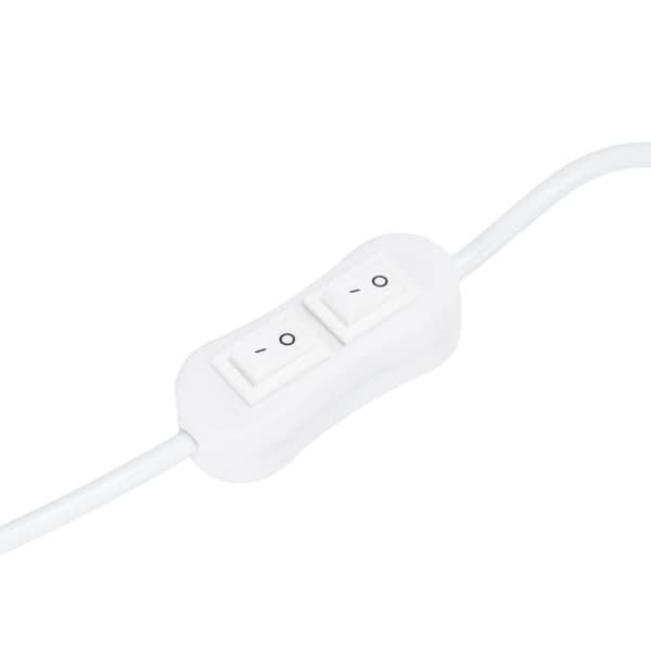 Oplyst loftslampe frisør BB-02 guld stor