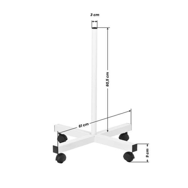 LED-förstoringsglaslampa S4 + stativ