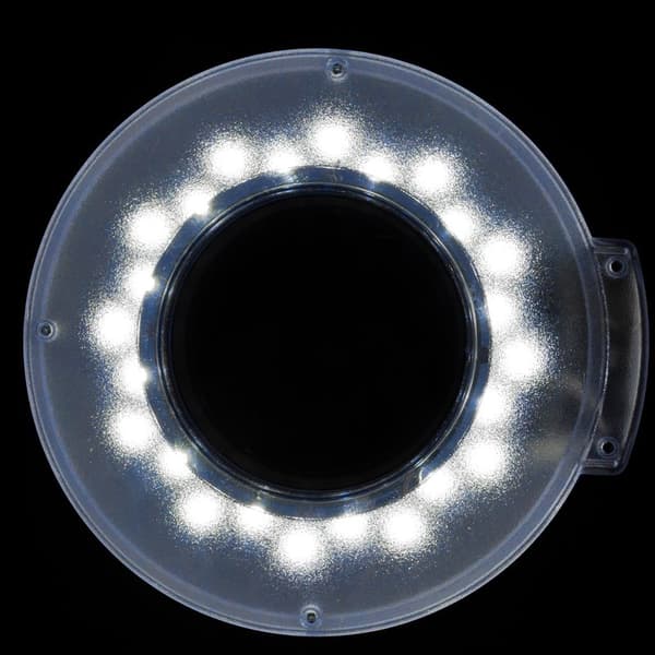 LED-förstoringsglaslampa S5 för bänkskiva