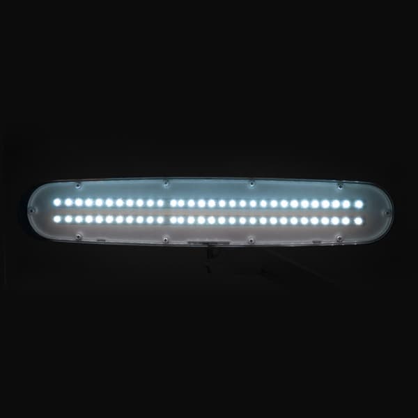 Elegante 801-l LED værkstedslampe med justerbar skruestik lysintensitet hvid