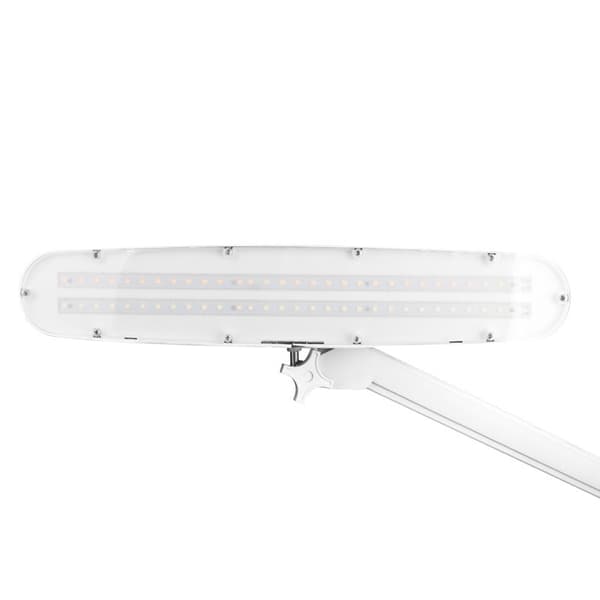 Elegante 801-tl LED værkstedslampe med justerbar skruestik hvid lysintensitet og farve