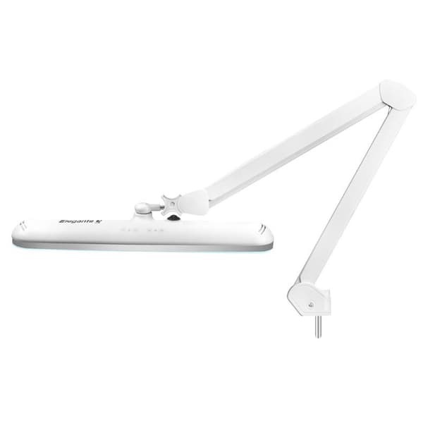 Elegante 801-tl LED verkstadslampa med justerbar sockel. vitt ljusintensitet och färg