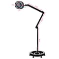 Miniatyrbillede 6 af 6: Forstørrelseslampe Elegante 6025 60 led smd 5d sort med stativ